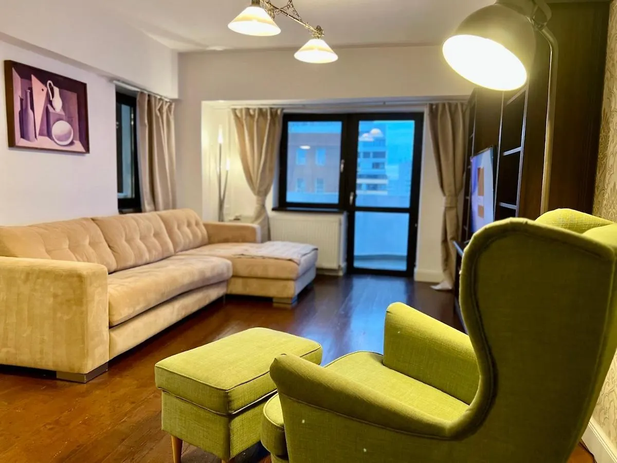 公寓 Downtown Unirii Central Apartament 布加勒斯特 罗马尼亚