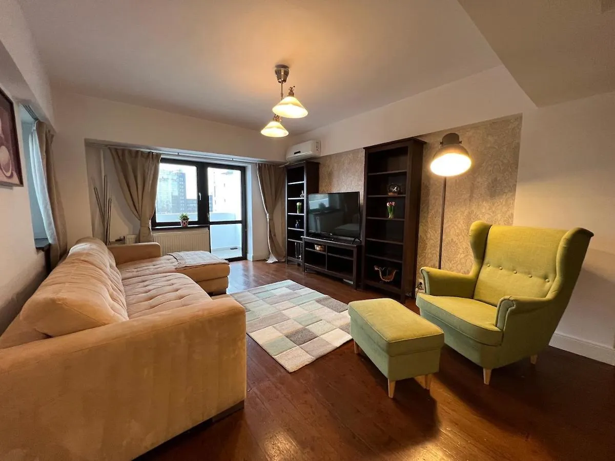 公寓 Downtown Unirii Central Apartament 布加勒斯特
